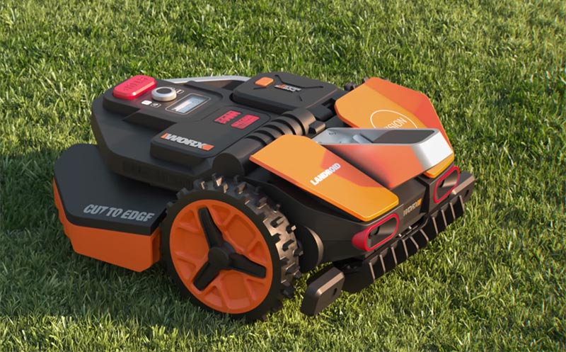 main shot of Worx Landroid Vision WR-208E mower